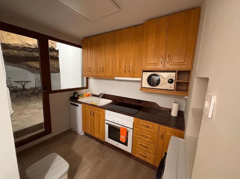 La Coveta De Biar Apartment Exterior foto